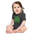 st. patrick's day baby short sleeve one piece