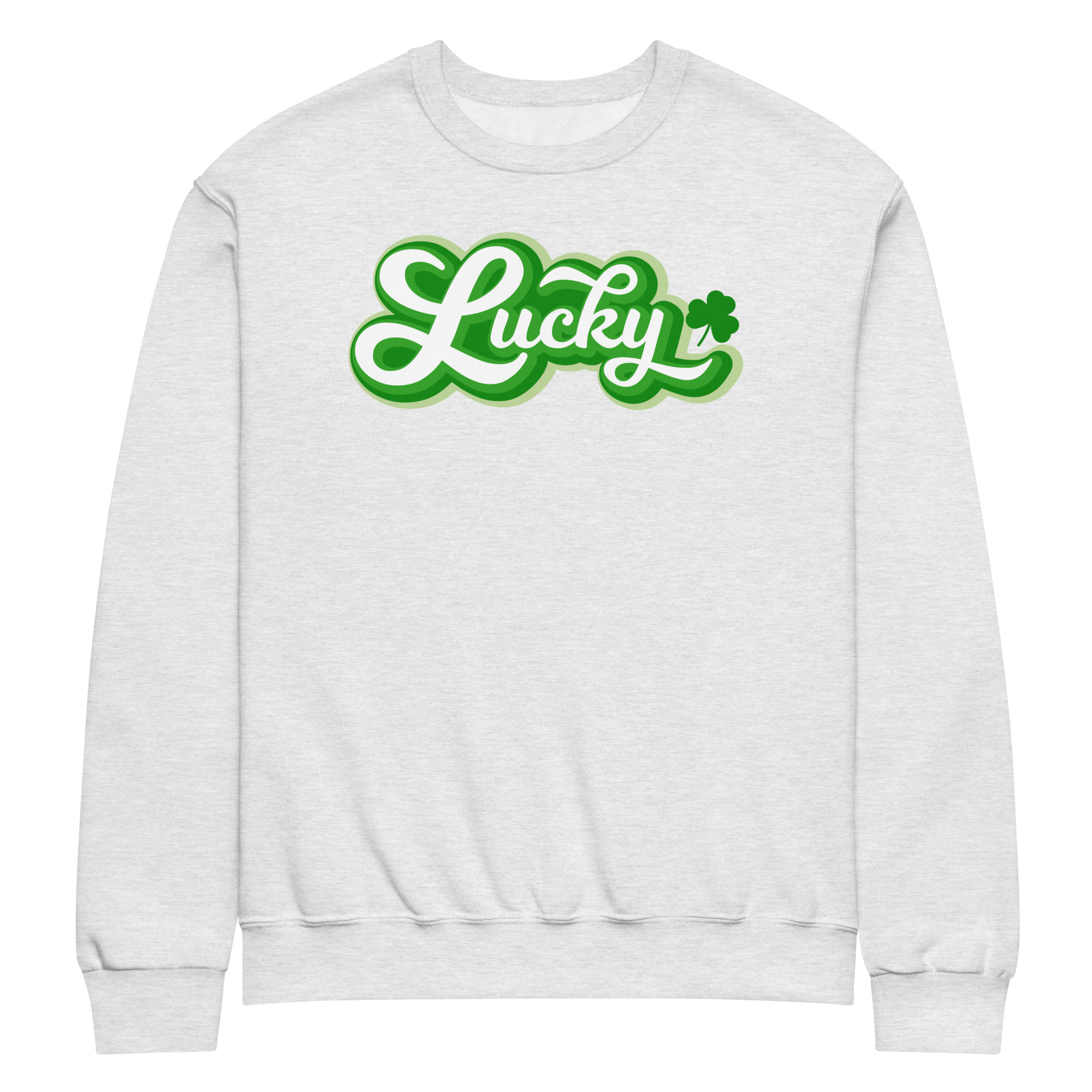 st. patrick's day crew neck sweatshirt