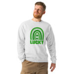 st. patrick's day crew neck sweatshirt