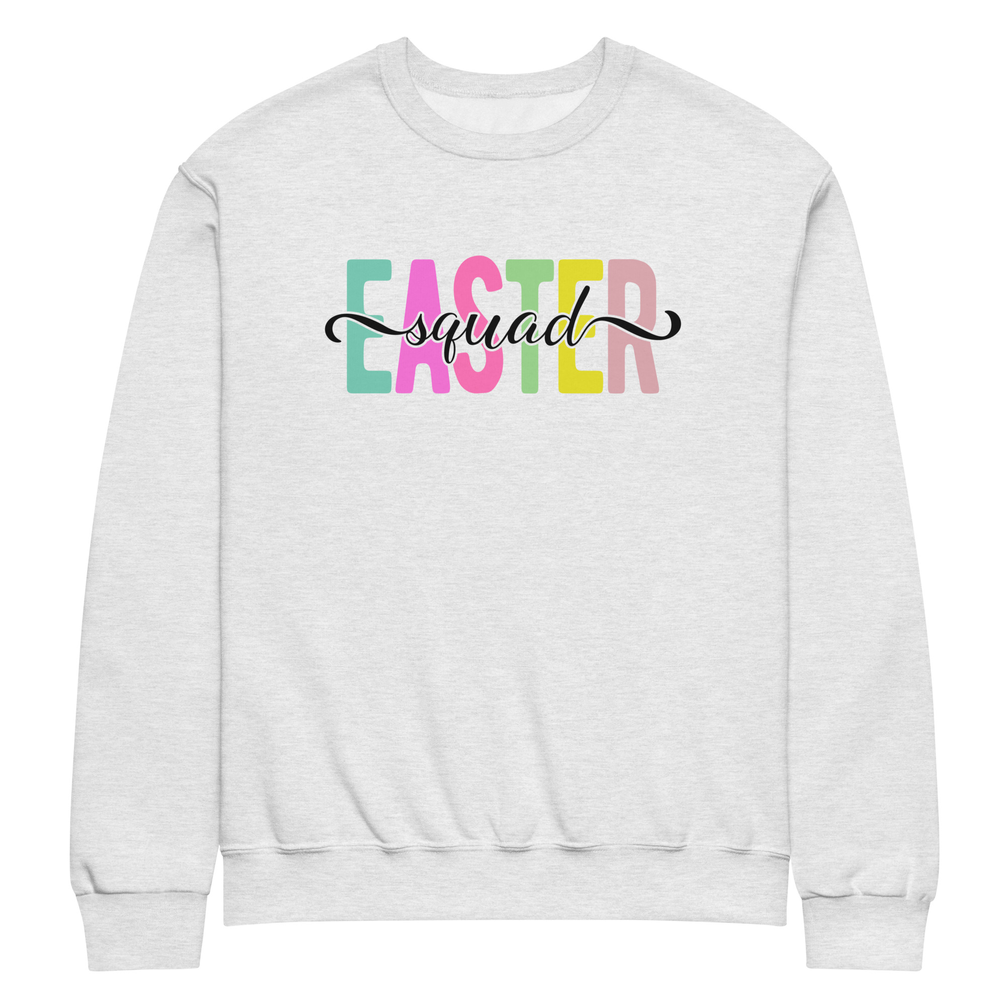 easter squad crew neck sweatshirt