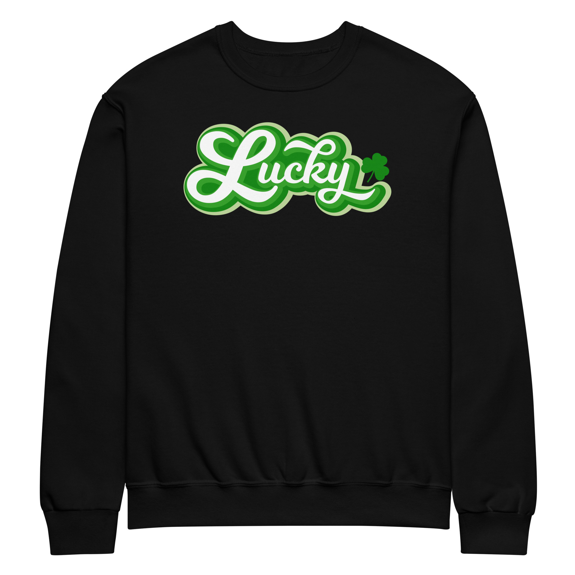 st. patrick's day crew neck sweatshirt
