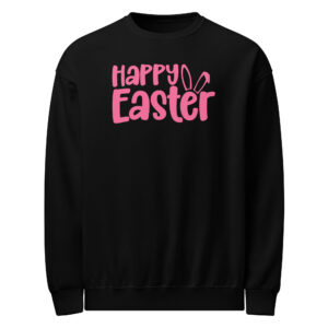 happy easter crew neck sweatshirt