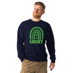 st. patrick's day crew neck sweatshirt