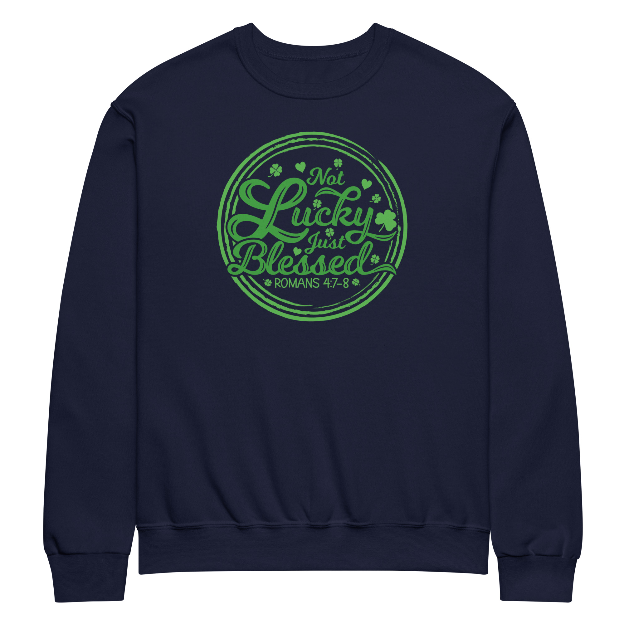 st. patrick's day crew neck sweatshirt