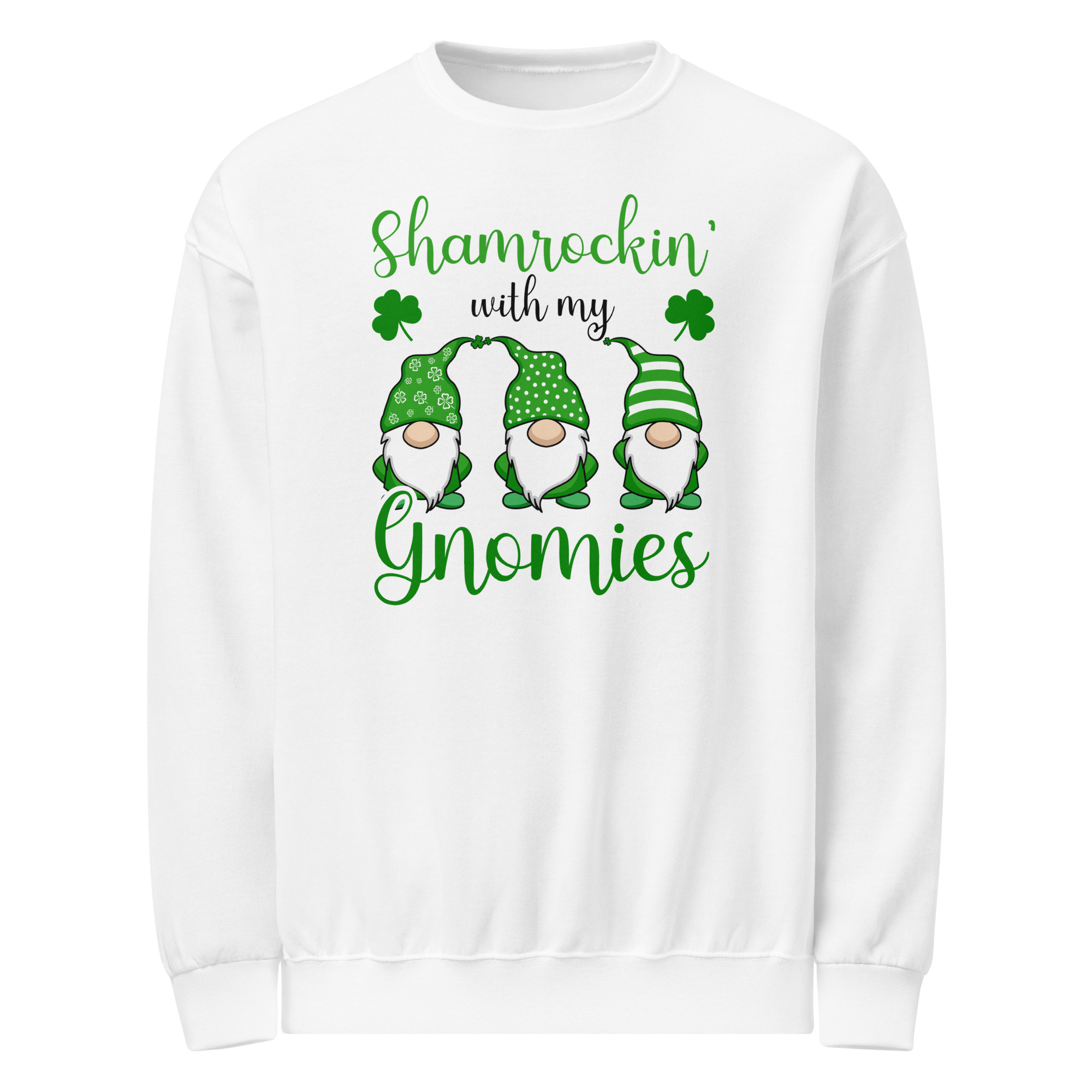 st. patrick's day crew neck sweatshirt