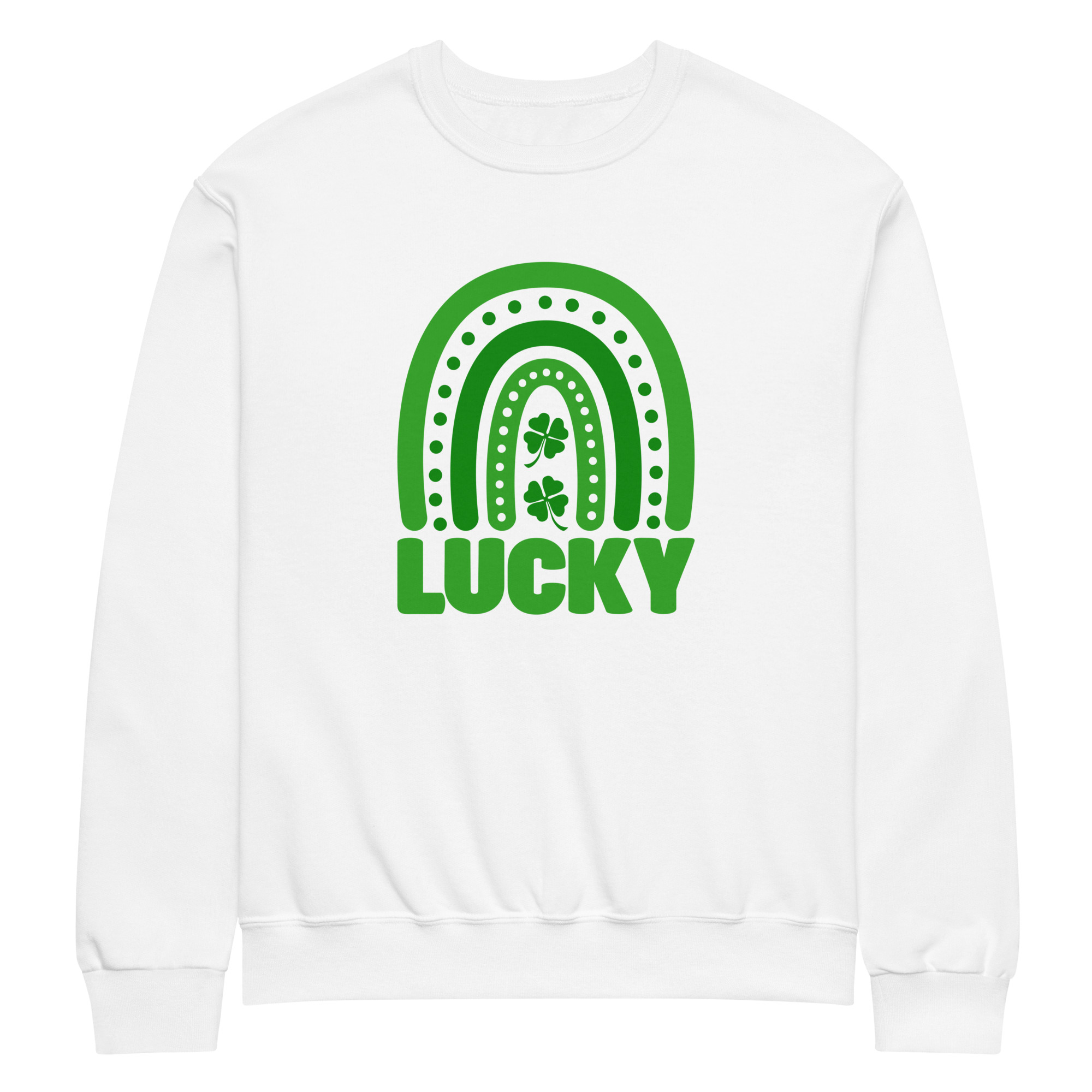 st. patrick's day crew neck sweatshirt