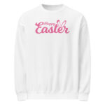 happy easter unisex crew neck sweatshirt
