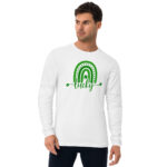 st. patrick's day long sleeve fitted crew