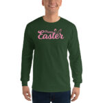 happy easter men’s long sleeve shirt