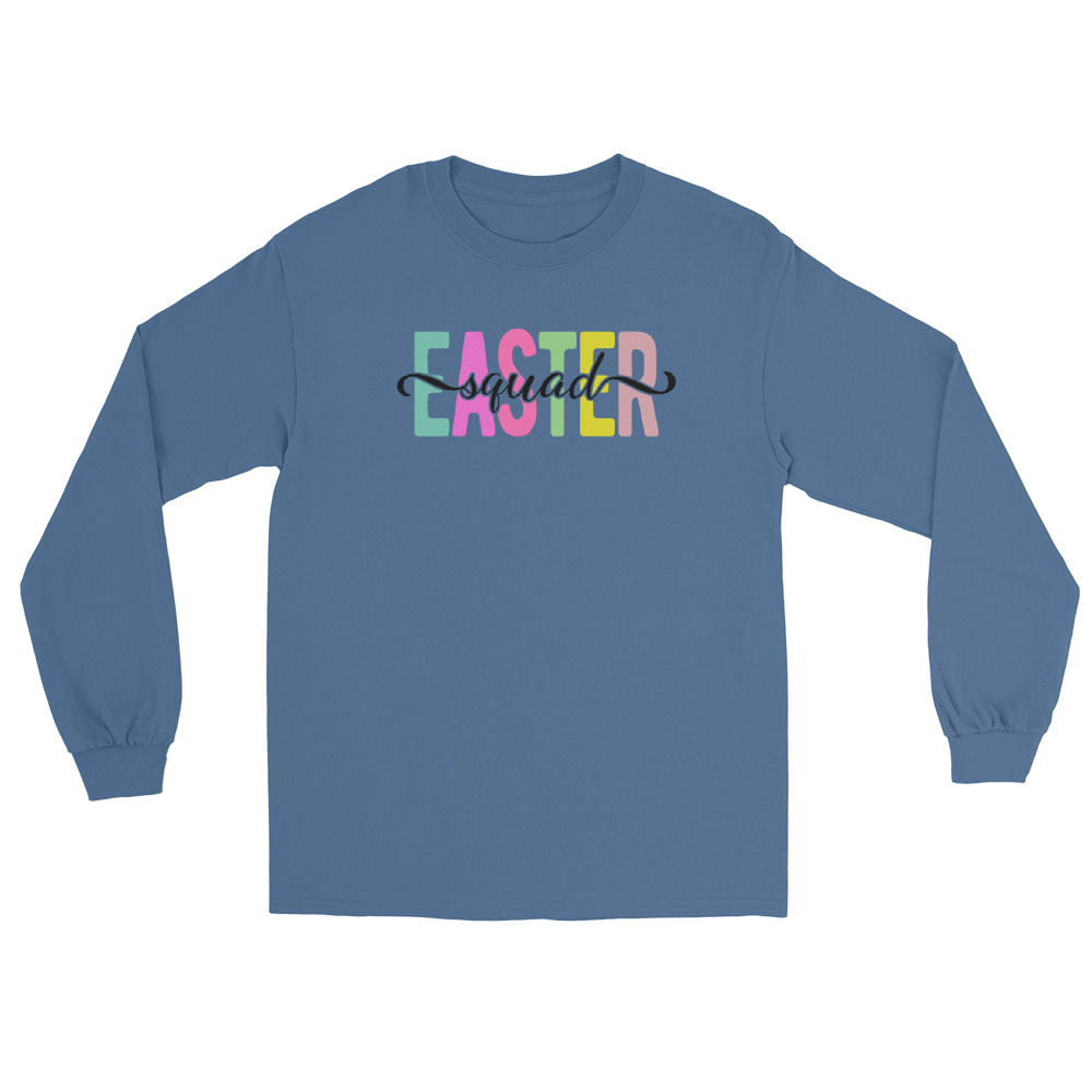 easter squad men’s long sleeve shirt