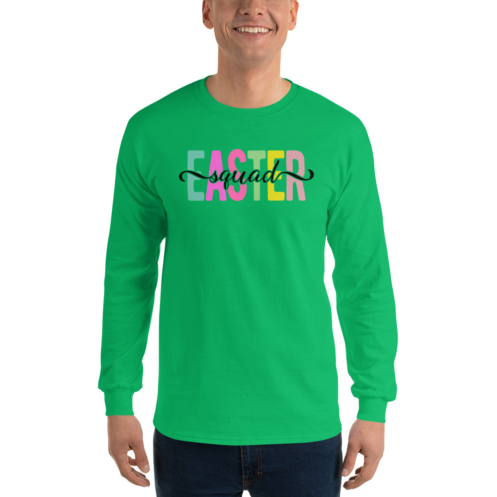 easter squad men’s long sleeve shirt