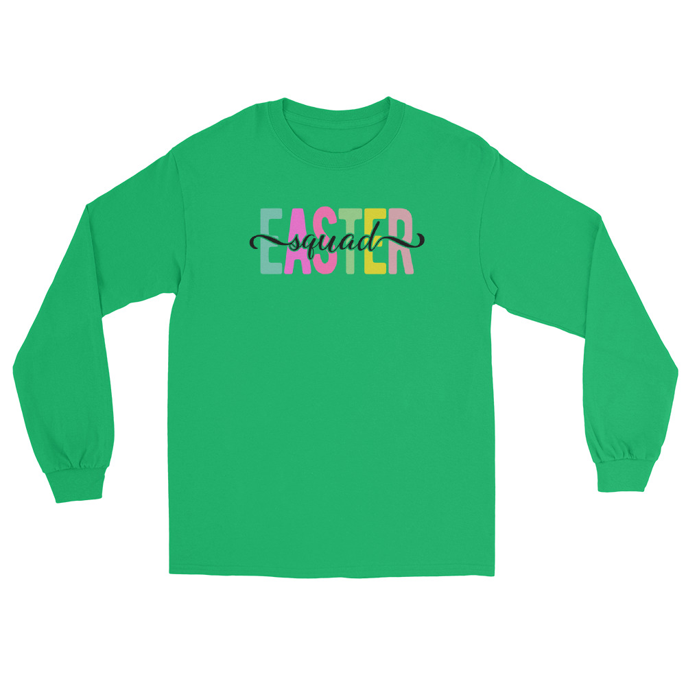 easter squad men’s long sleeve shirt