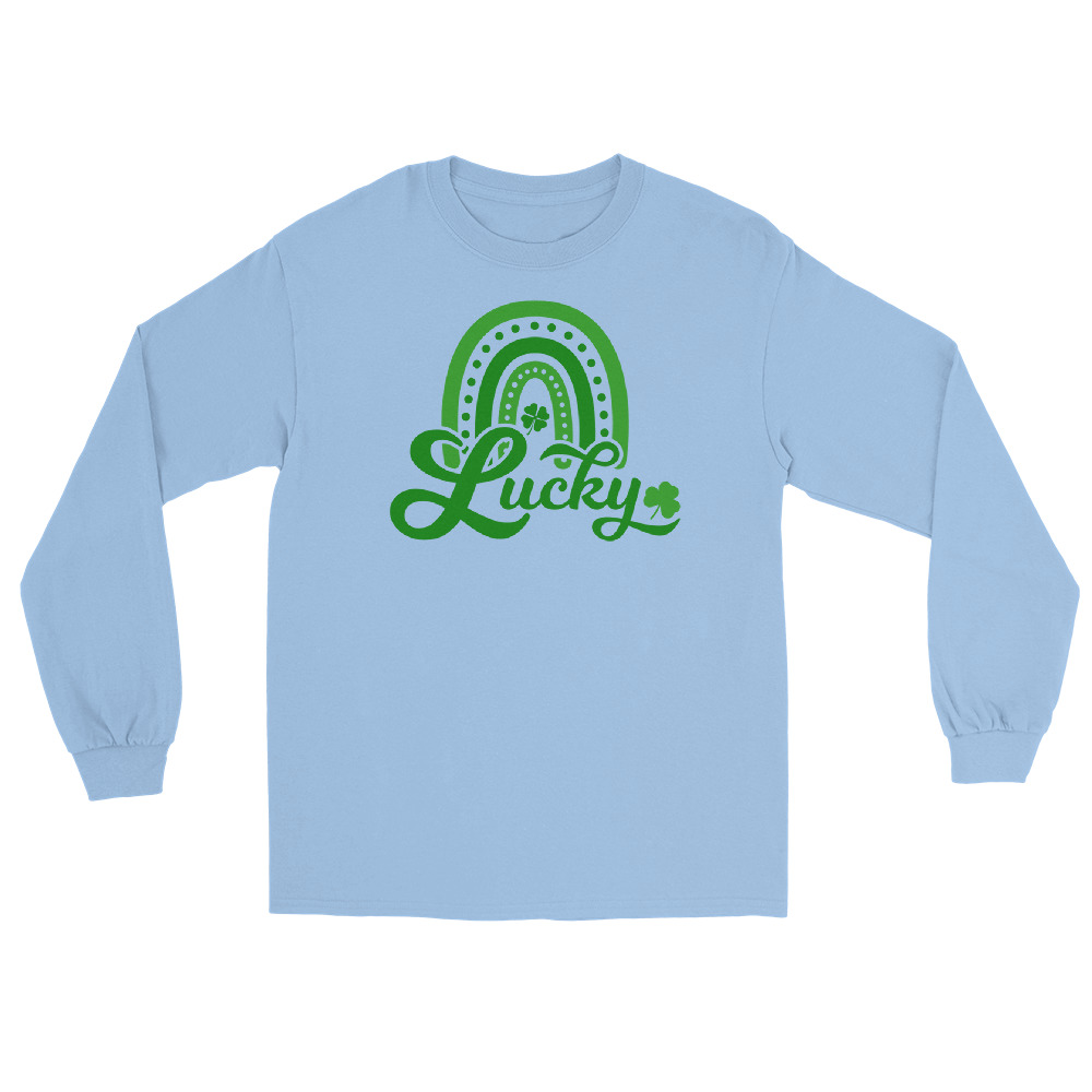 st. patrick's day men’s long sleeve shirt