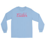 happy easter men’s long sleeve shirt