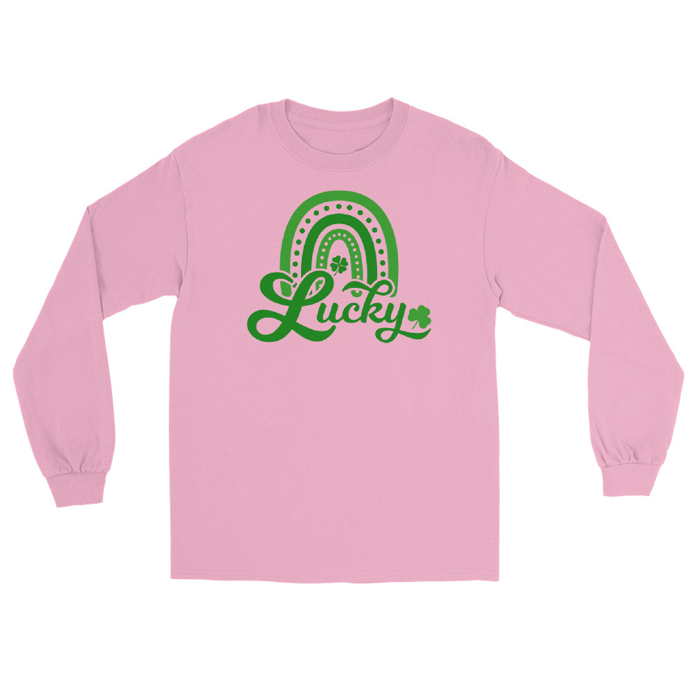 st. patrick's day men’s long sleeve shirt