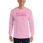 happy easter men’s long sleeve shirt