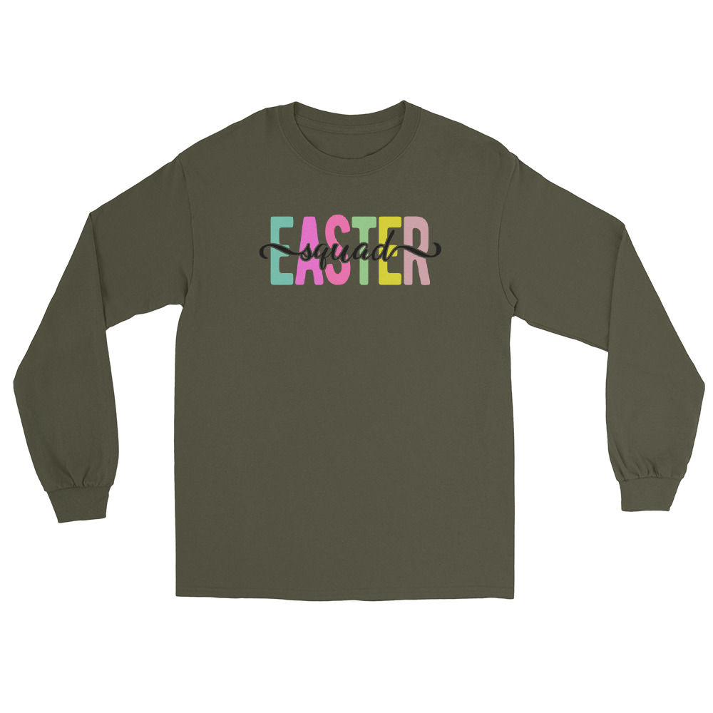 easter squad men’s long sleeve shirt