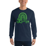 st. patrick's day men’s long sleeve shirt