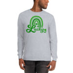 st. patrick's day men’s long sleeve shirt