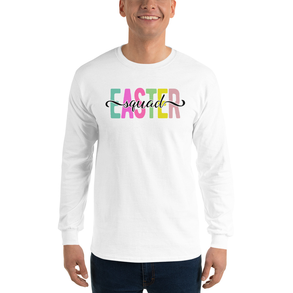 easter squad men’s long sleeve shirt