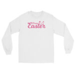 happy easter men’s long sleeve shirt
