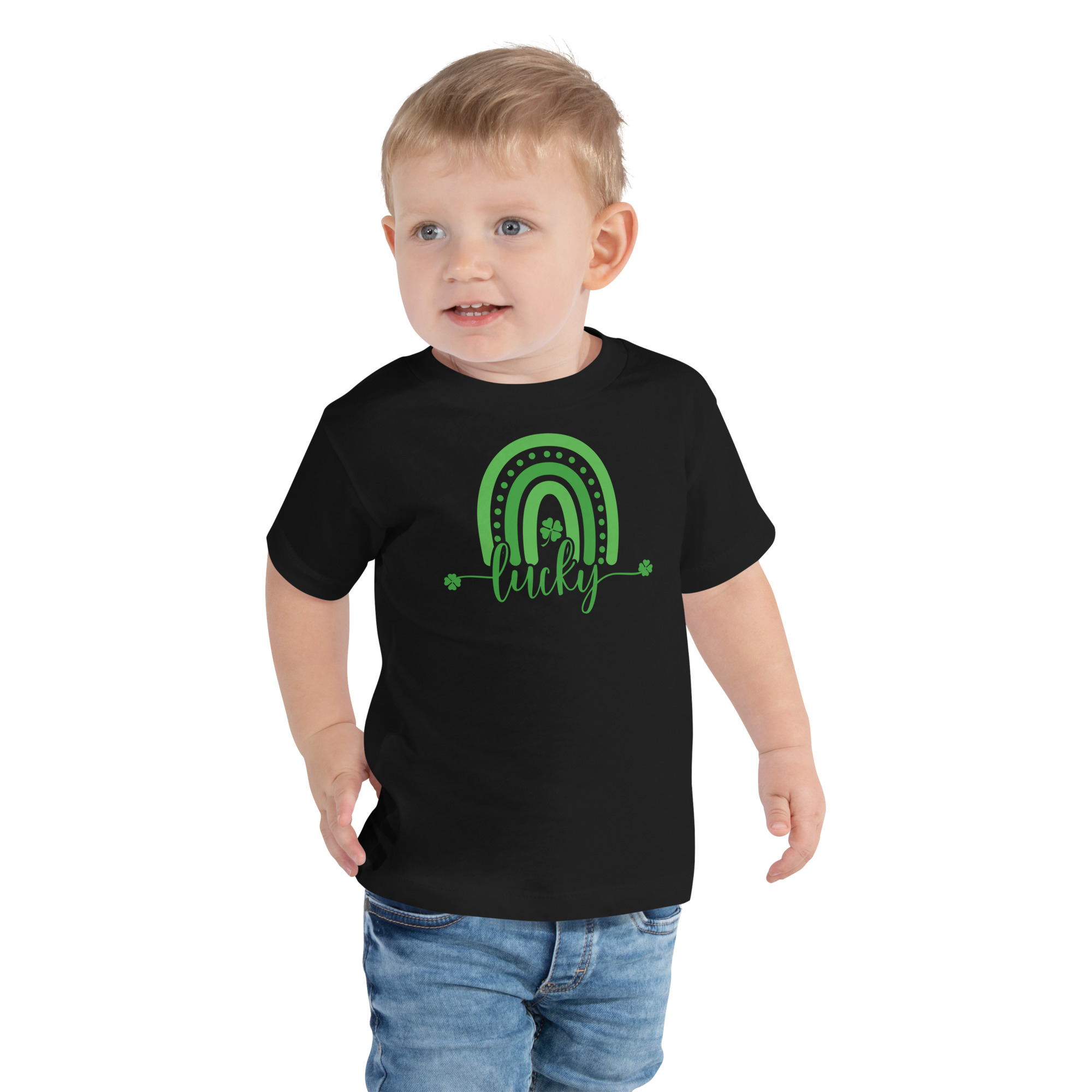 st. patrick's day toddler short sleeve tee