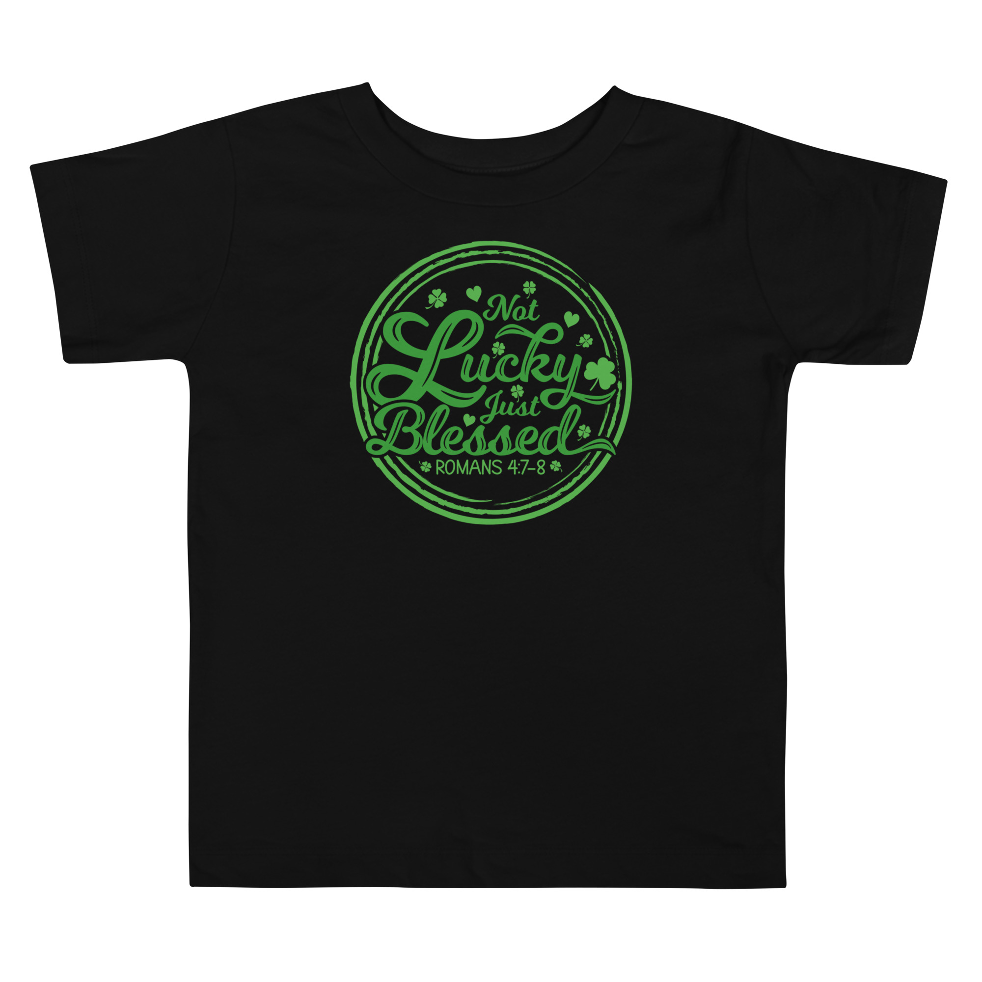 st. patrick's day toddler short sleeve tee