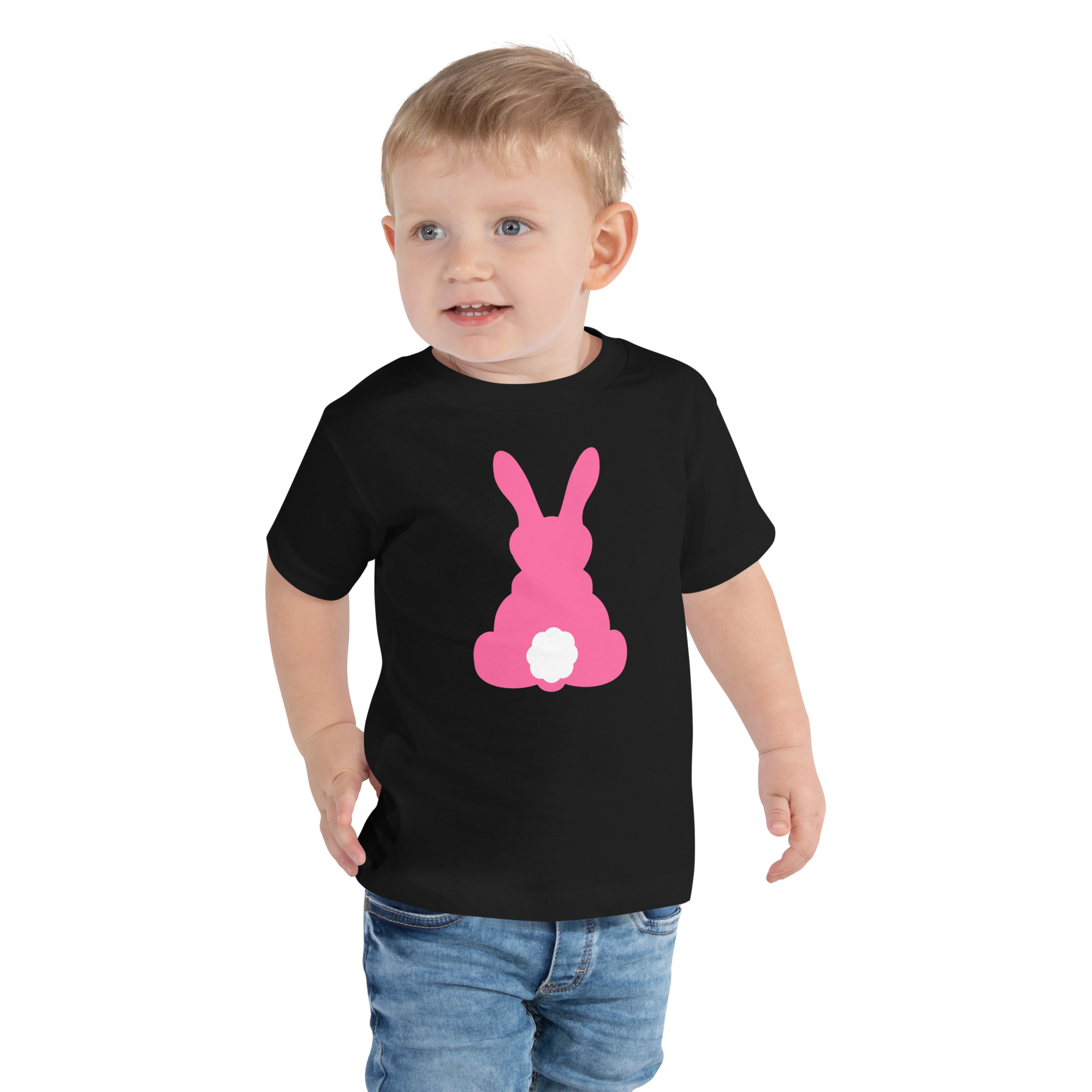 easter bunny toddler short sleeve tee