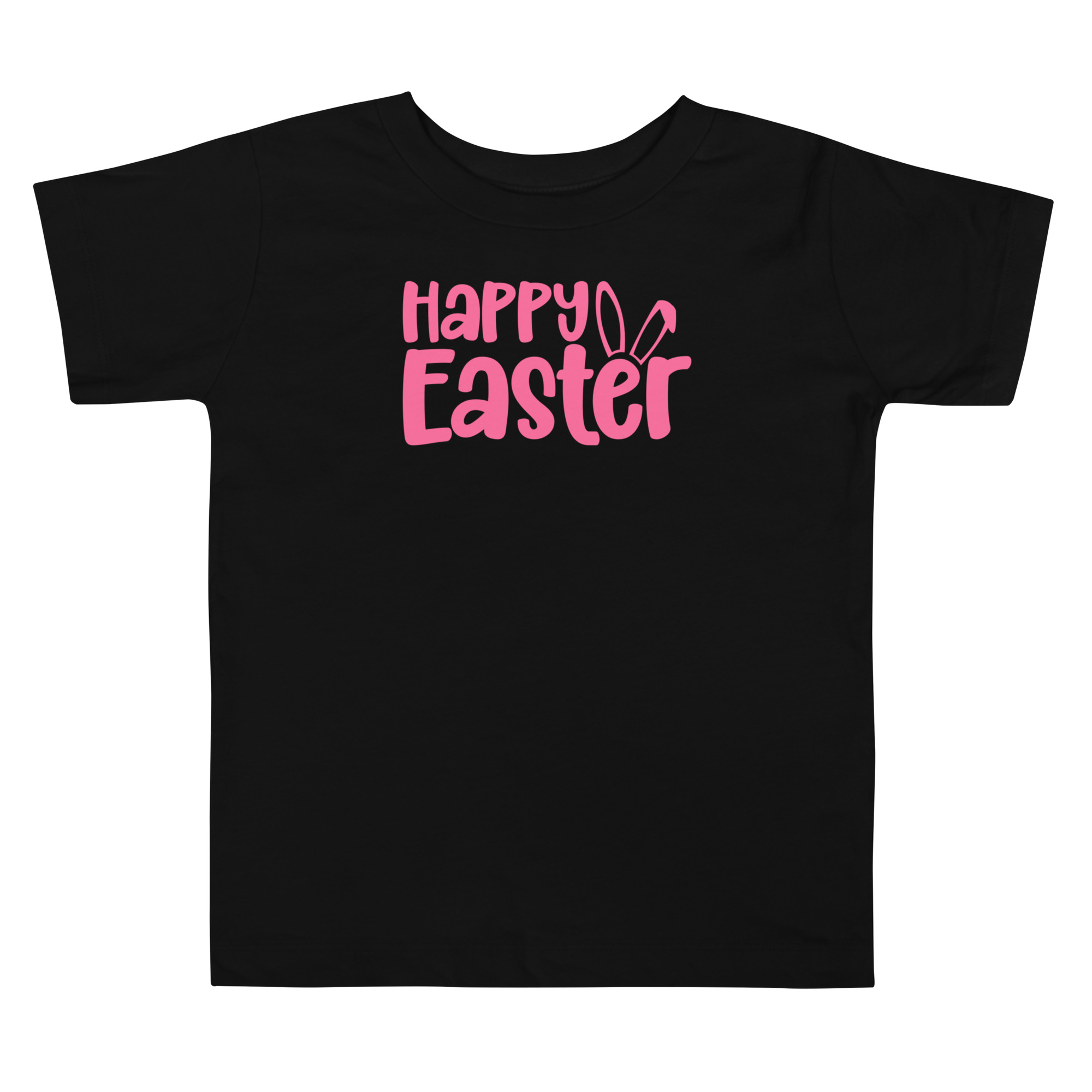 happy easter toddler short sleeve tee