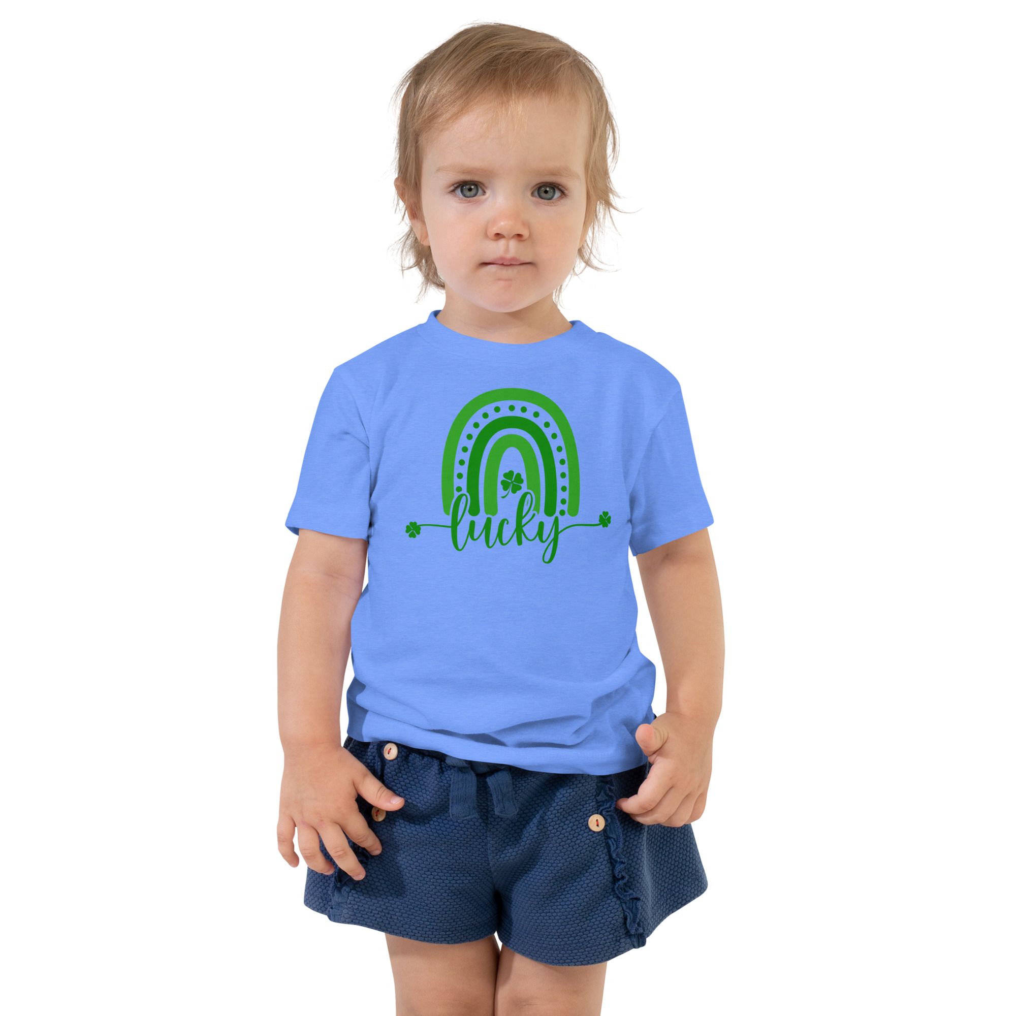 st. patrick's day toddler short sleeve tee