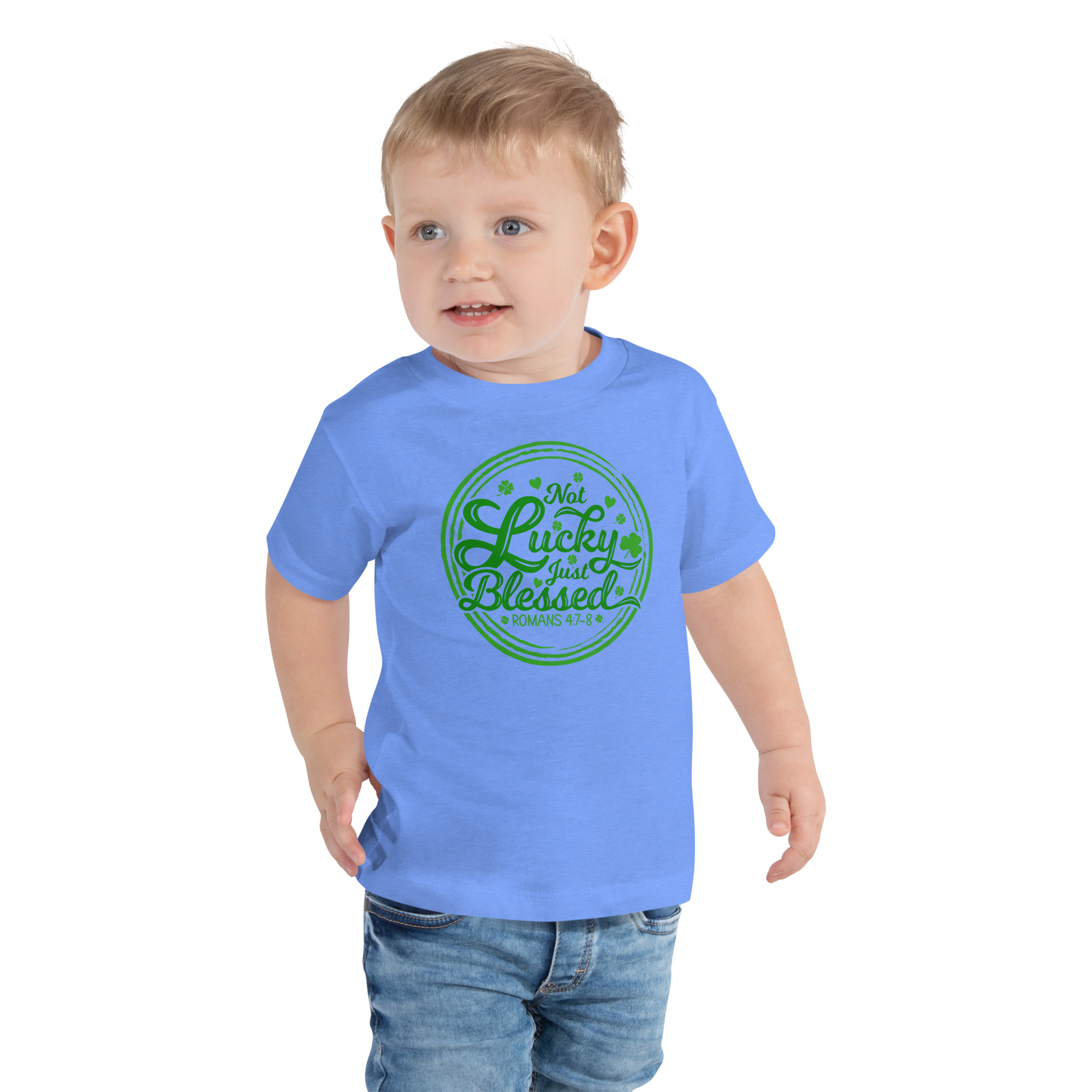 st. patrick's day toddler short sleeve tee