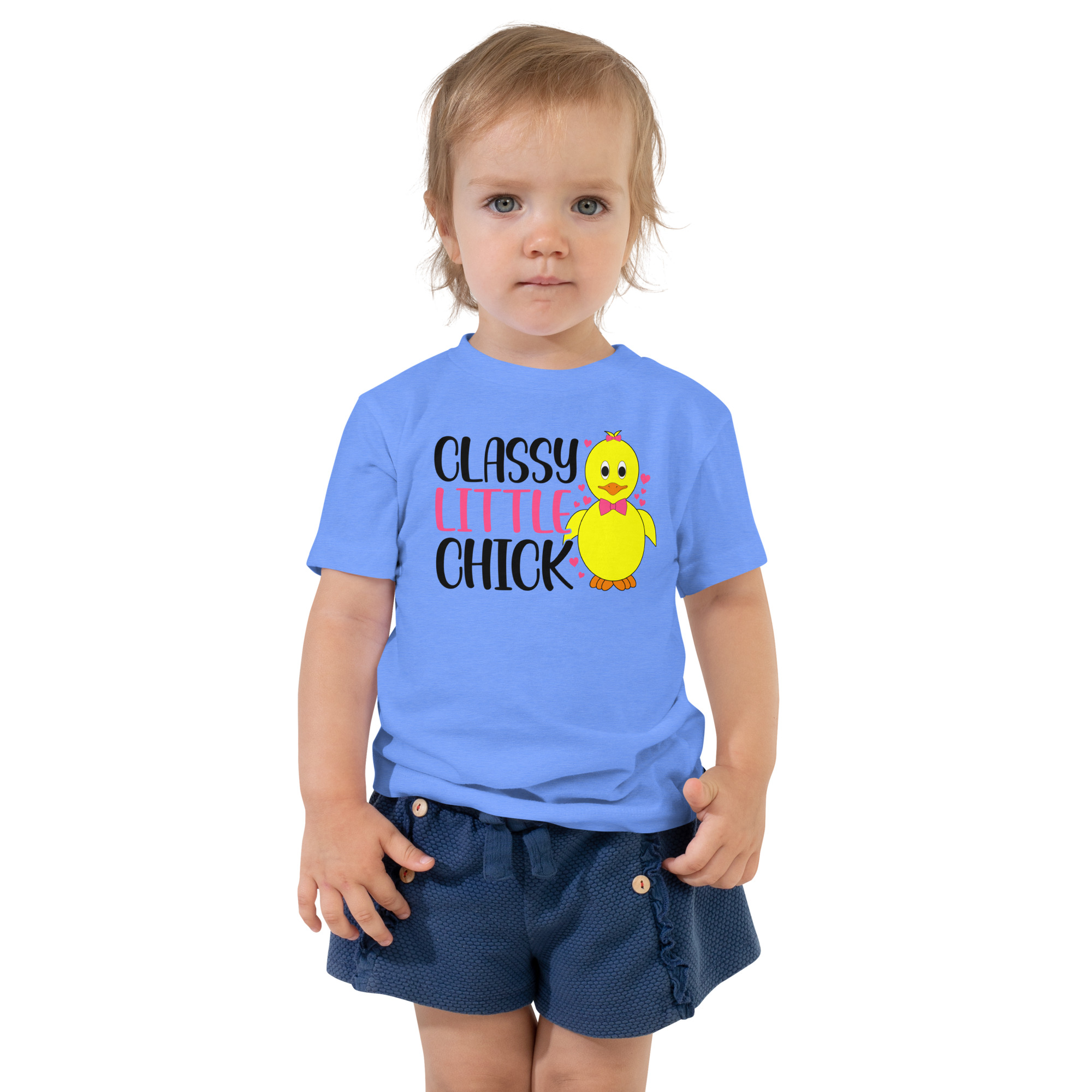 classy little chick, easter toddler short sleeve tee