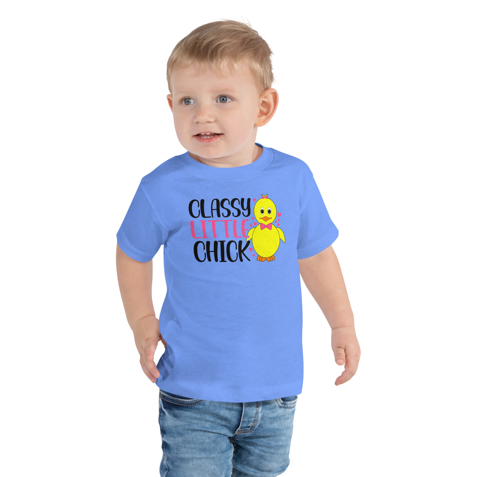 classy little chick, easter toddler short sleeve tee