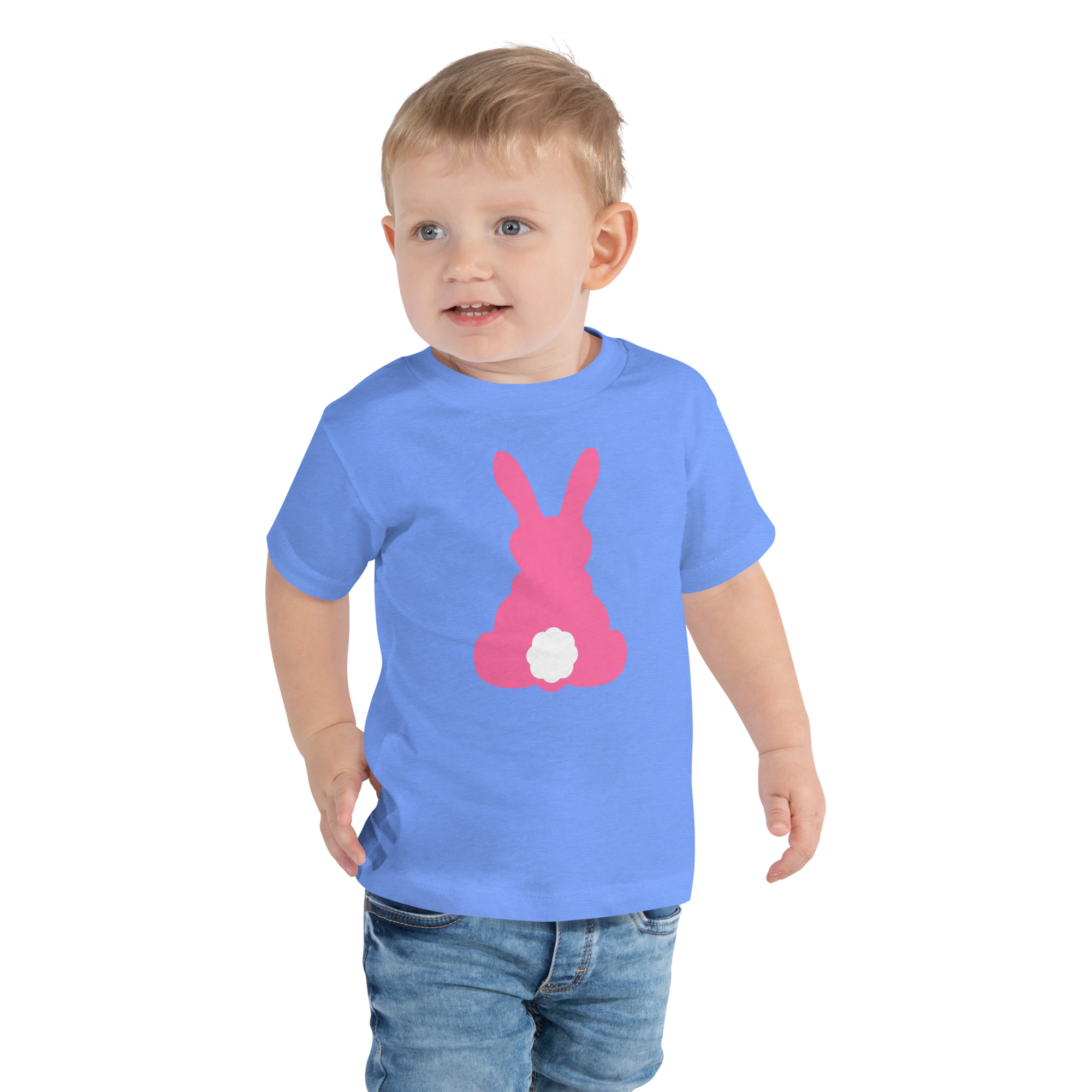 easter bunny toddler short sleeve tee
