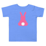 easter bunny toddler short sleeve tee
