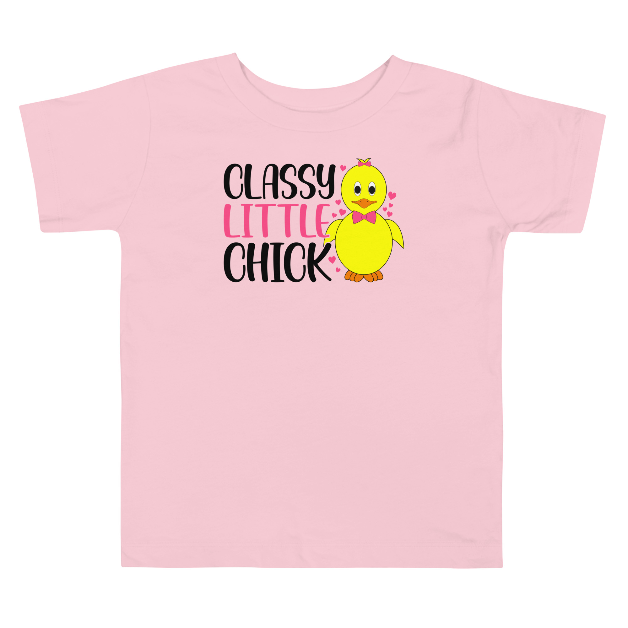 classy little chick, easter toddler short sleeve tee