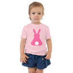 easter bunny toddler short sleeve tee