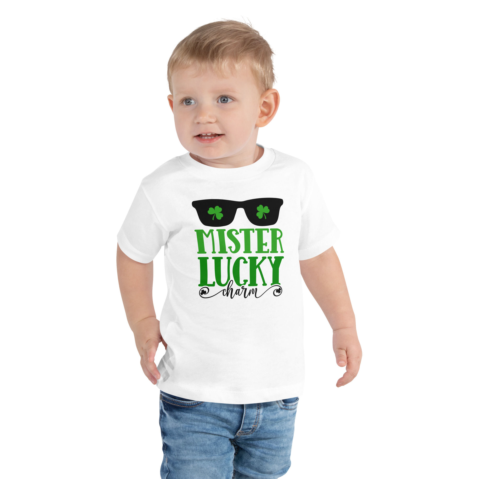 st. patrick's day toddler short sleeve tee