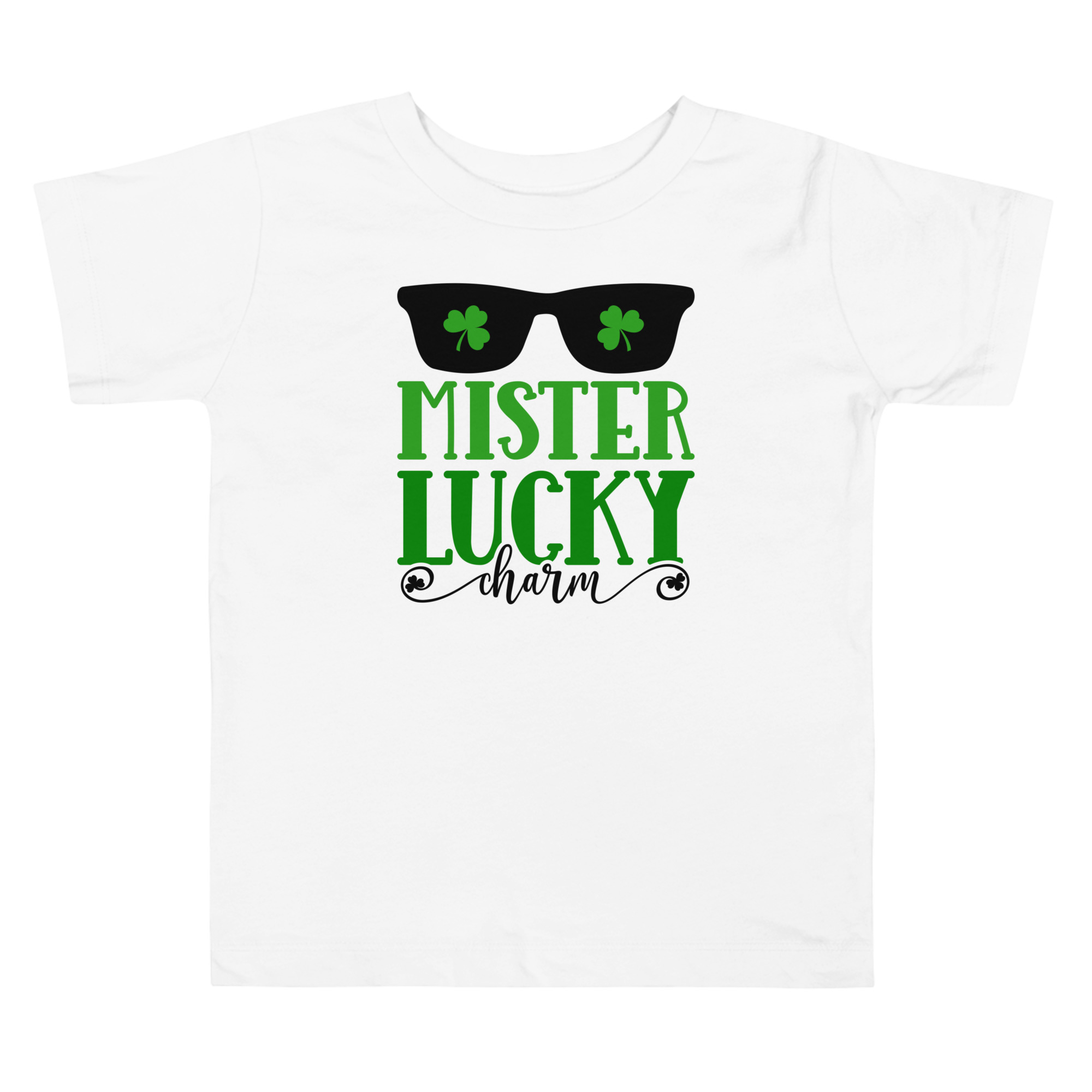 st. patrick's day toddler short sleeve tee