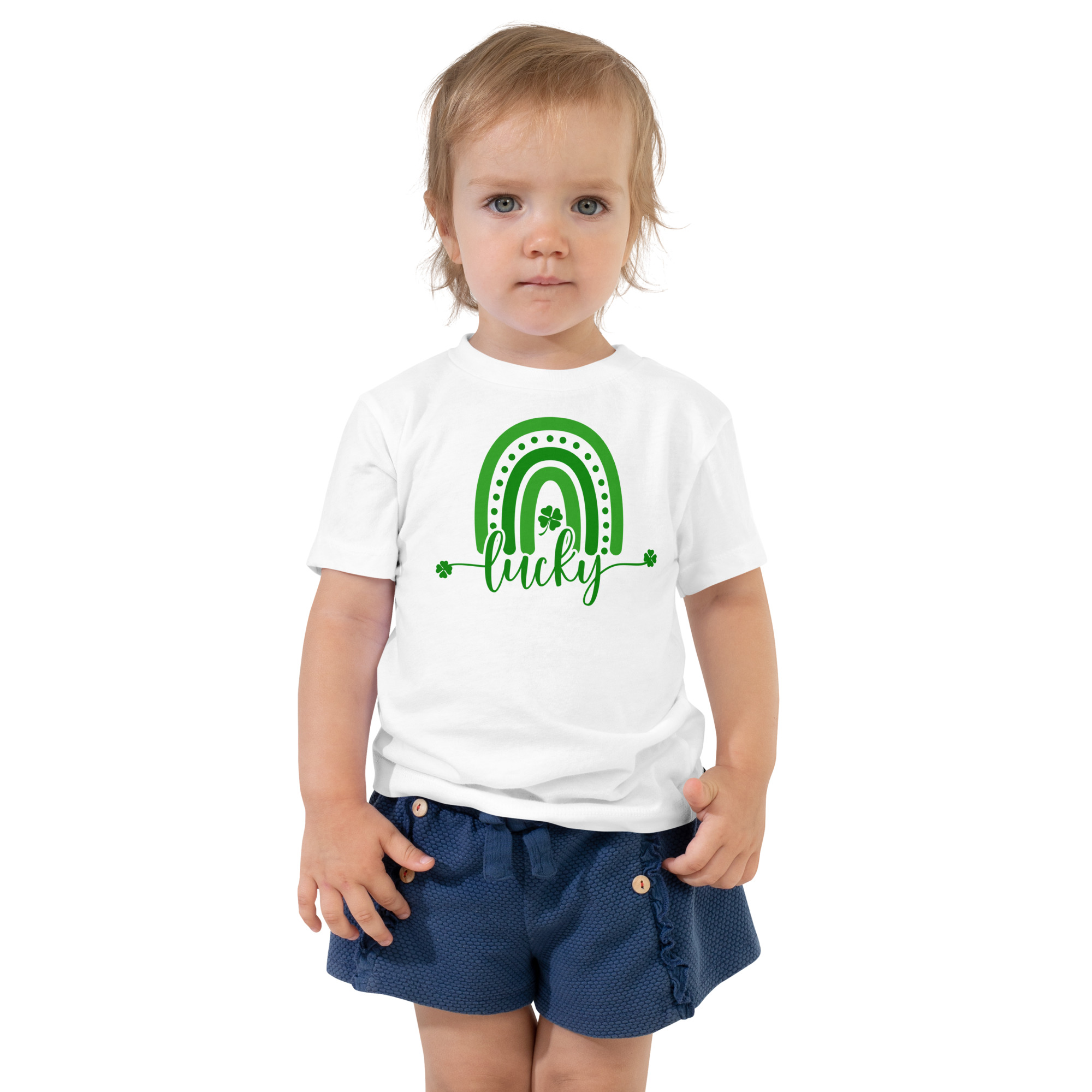 st. patrick's day toddler short sleeve tee