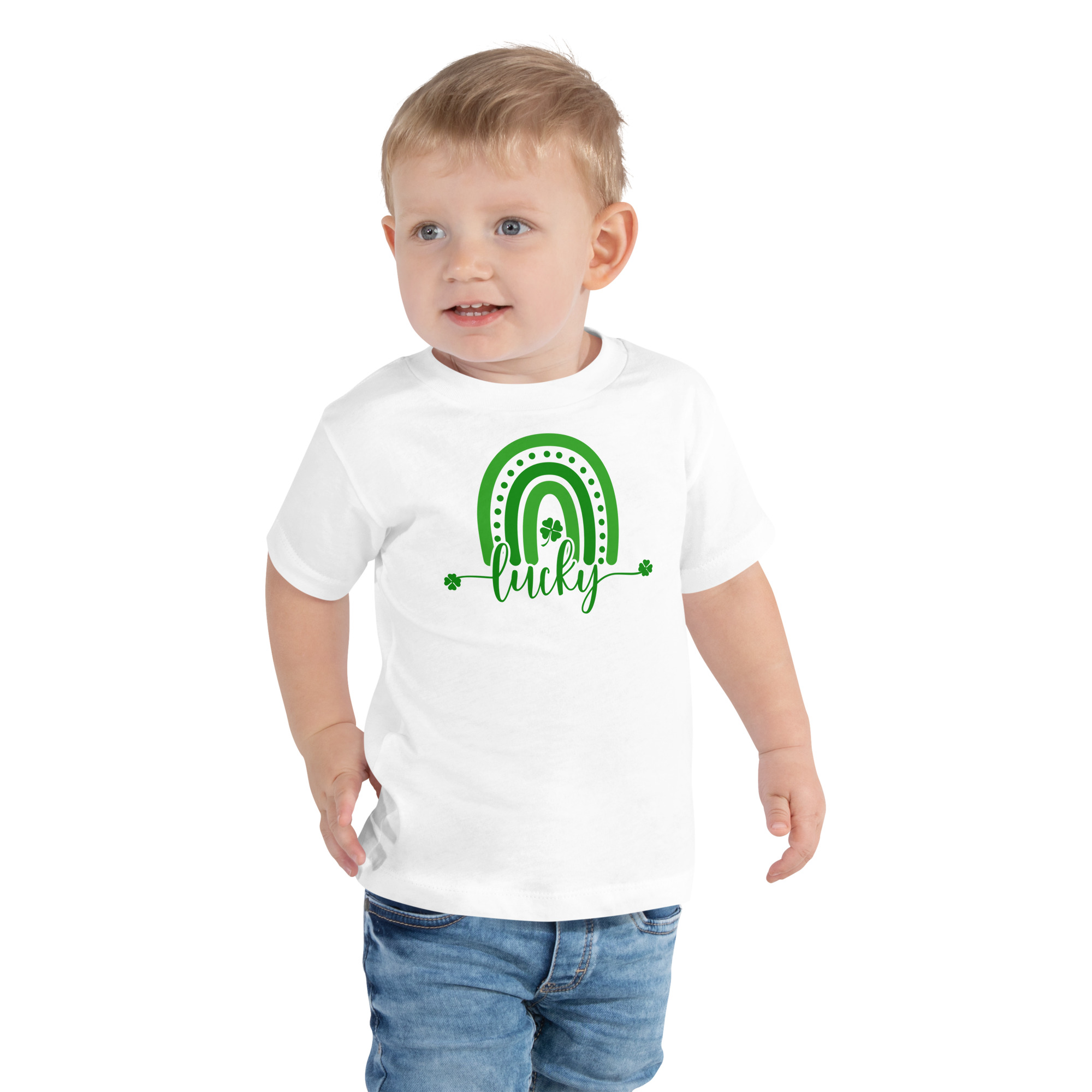 st. patrick's day toddler short sleeve tee