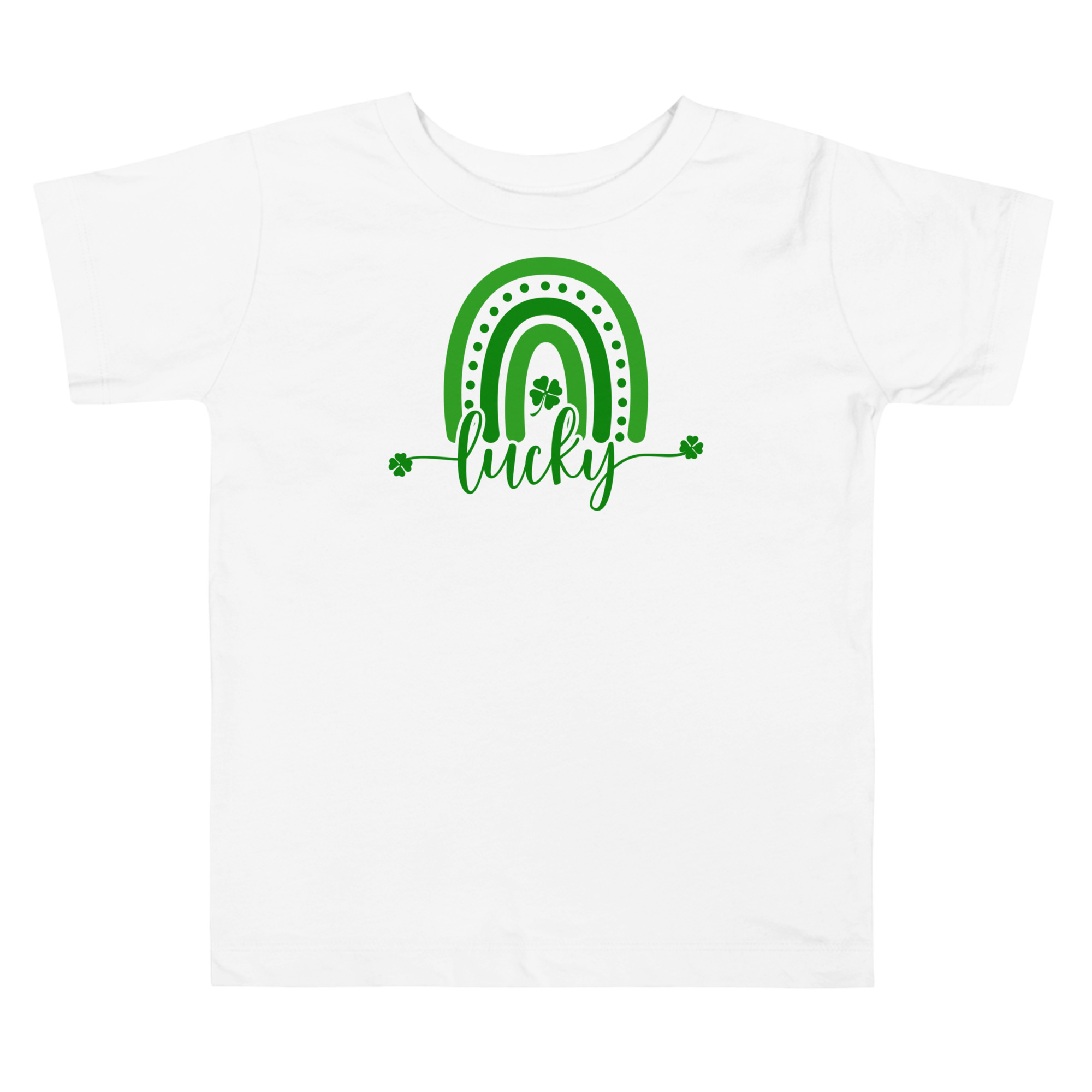 st. patrick's day toddler short sleeve tee