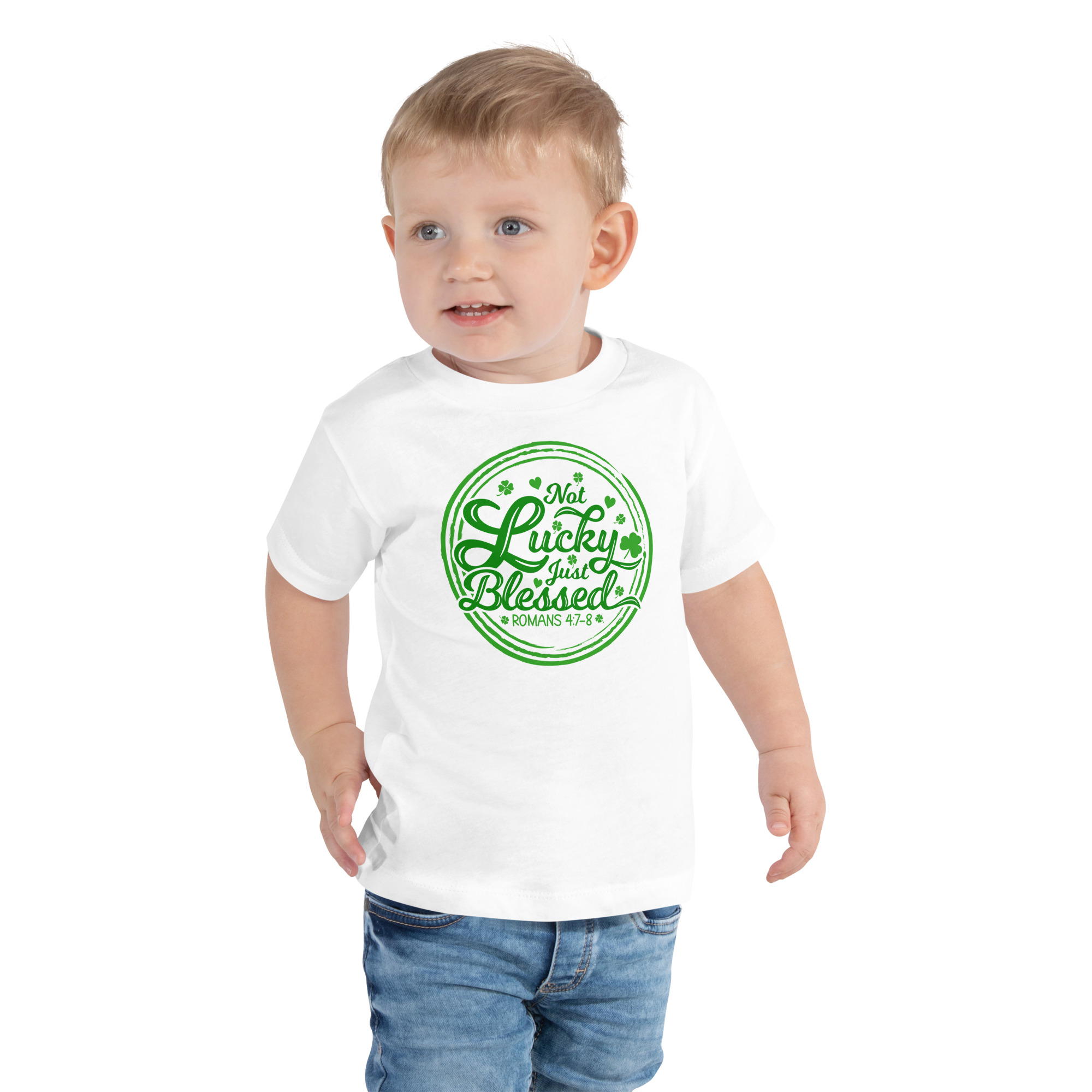 st. patrick's day toddler short sleeve tee