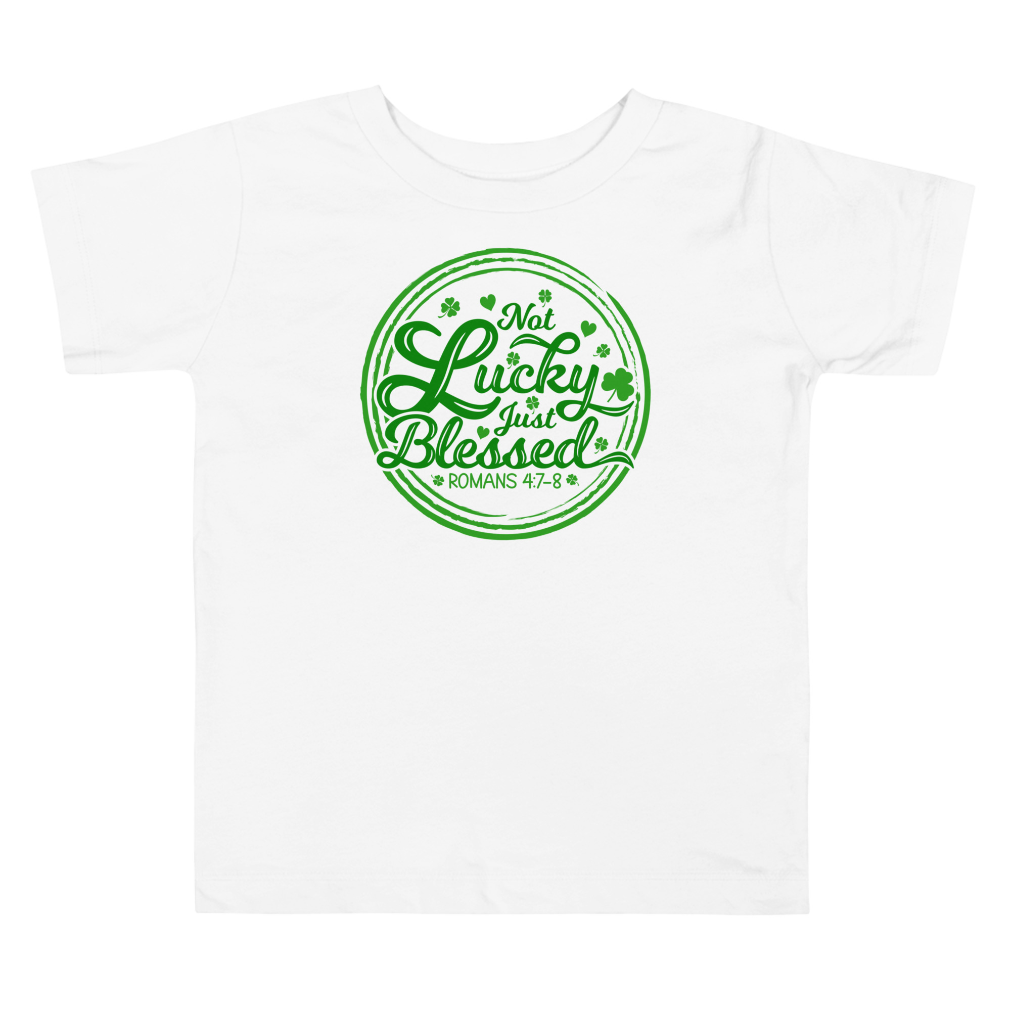st. patrick's day toddler short sleeve tee
