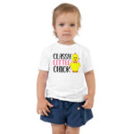 classy little chick, easter toddler short sleeve tee
