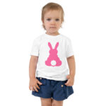 easter bunny toddler short sleeve tee