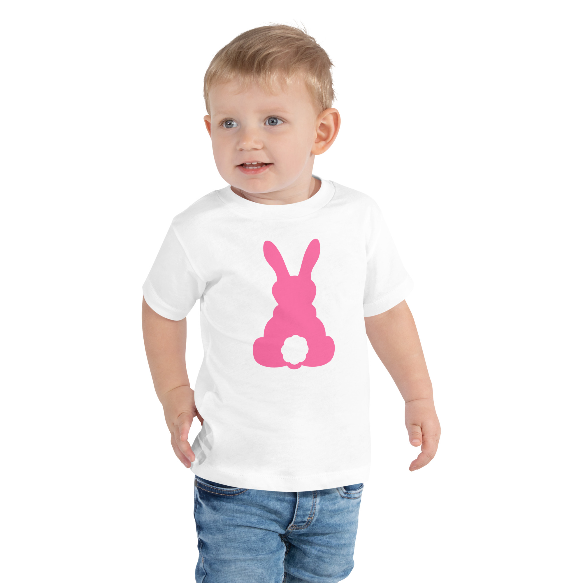 easter bunny toddler short sleeve tee