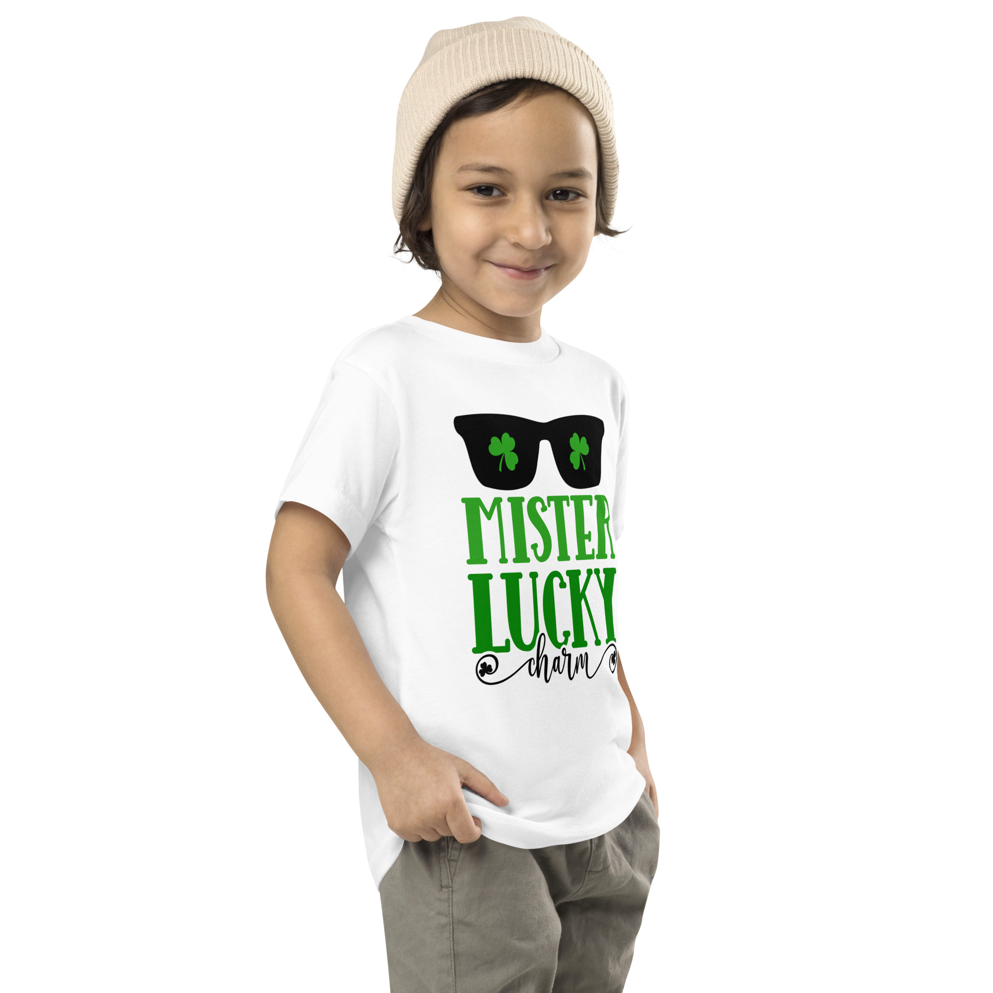 st. patrick's day toddler short sleeve tee