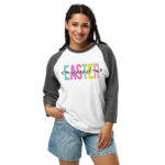 easter squad 3/4 sleeve raglan shirt