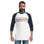 easter squad 3/4 sleeve raglan shirt